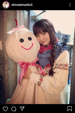 篠田麻里子さんのインスタグラムから