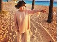 黒柳徹子、ハワイで冬休み満喫　美しい夕日、BBQ、砂浜を裸足で...