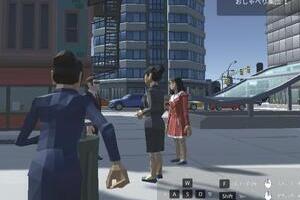 「密です3D」ついにプレー可能に 空飛ぶ都知事が集団を解散させまくる...さっそく実況動画も