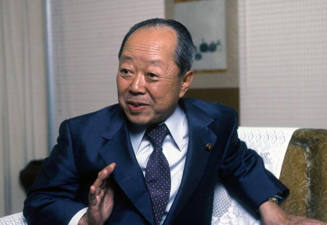 宮澤喜一元首相（1983年撮影）。歴代首相の中でもハト派の代表格として知られている（写真：Fujifotos/アフロ）