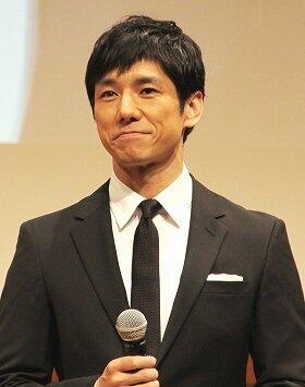 日本語吹き替えは西島秀俊さん（2014年2月撮影）