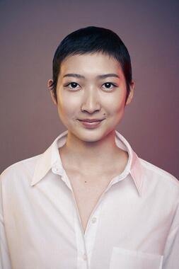 「SK-II」で見せたベリーショート姿