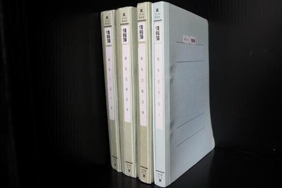 中曾根康弘元首相が国立国会図書館に寄託した資料の中には「情報簿」と題したファイルもある。その中には、政治家の発言を記した大量の取材メモがとじ込まれている