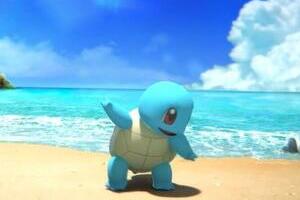 ゼニガメのASMR動画に「癒された」　海辺で砂遊び...意外なポケモンも登場