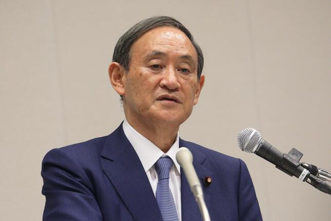 2020年9月16日に「菅内閣」を発足させる菅義偉氏。どのような人選をするのか（2020年9月2日、千代田区永田町）