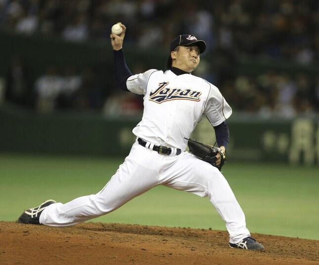 似てる？（2013年のWBC出場時の澤村投手。写真：AP/アフロ）