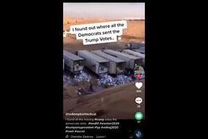 米大統領選の「誤情報」には1年前の画像も...　「拡散主」の素性は？