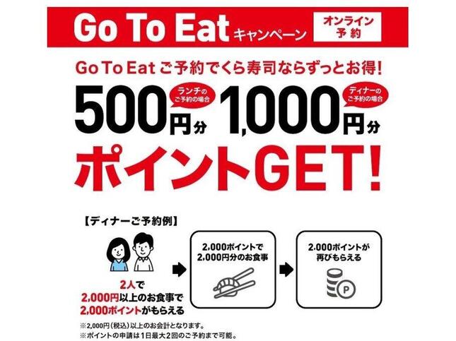 無限くら寿司 有限になる Goto新規予約終了 理由は 農水省からの予算超過通知 J Cast ニュース