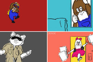 Eテレ人気番組が「呪術廻戦」パロディ　ねほりんぱほりん「元談合屋編」の後に...