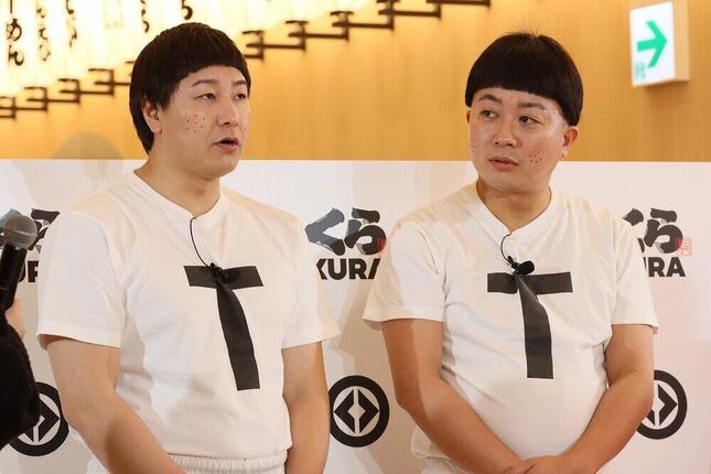 チョコレートプラネットの2人（写真：つのだよしお／アフロ）が新動画に挑戦した。