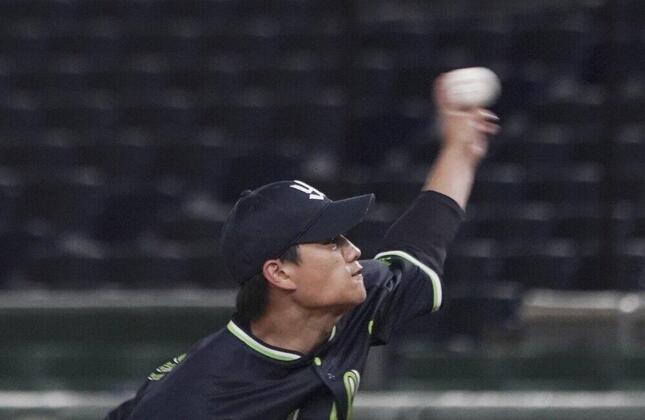 ヤクルトの高橋奎二投手（写真：AP/アフロ）