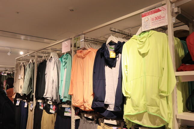 「＃ワークマン女子」のウィメンズコーナー