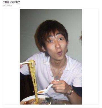 石田さんの公式ブログより