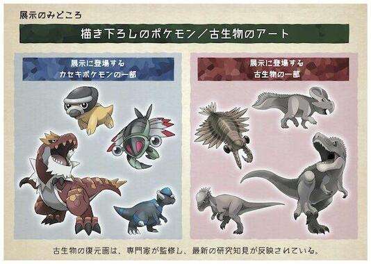 巡回展 ポケモン化石博物館 開催決定 ガチゴラス トリデプスの骨格模型も展示 J Cast ニュース