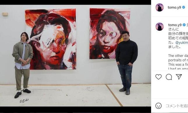 山下さんのインスタグラム（＠tomo.y9）より