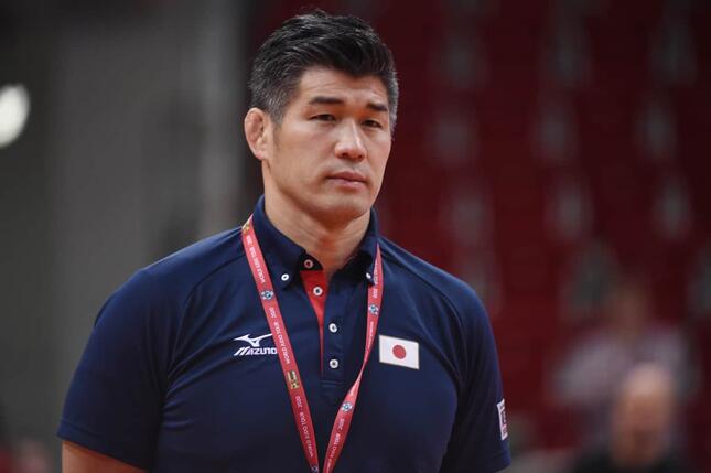 井上康生監督（写真：千葉格/アフロ）