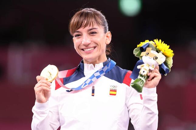 和の精神を重んずる姿に感動しました 五輪空手金のスペイン選手 清水希容のコーチへ 正座で礼 J Cast ニュース 全文表示