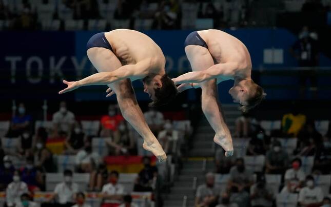 男子飛び込み・イギリス代表（写真：AP/アフロ）