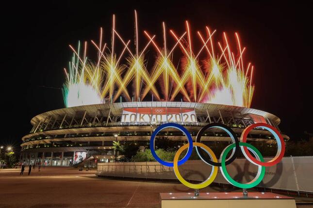 閉会式（写真：アフロスポーツ）