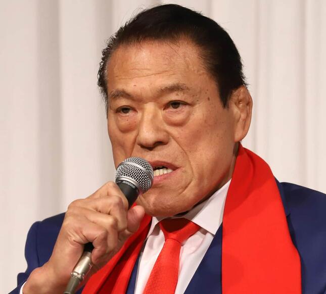 アントニオ猪木さん（2019年）（写真：つのだよしお/アフロ）