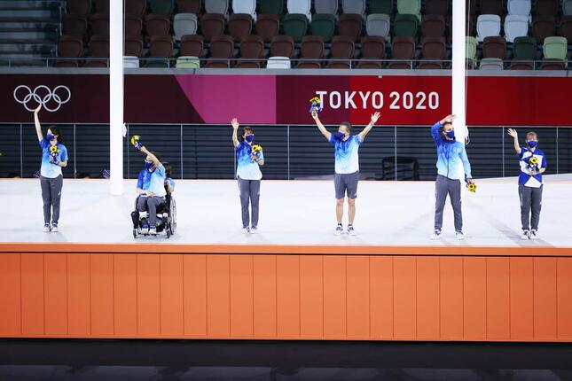 大会ボランティア（写真：西村尚己/アフロスポーツ ）