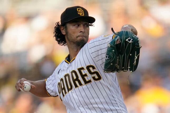 サンディエゴ・パドレスのダルビッシュ有投手（写真：AP/アフロ）