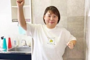 【写真】「健康的な痩せ方です」ダイエット前後の別写真