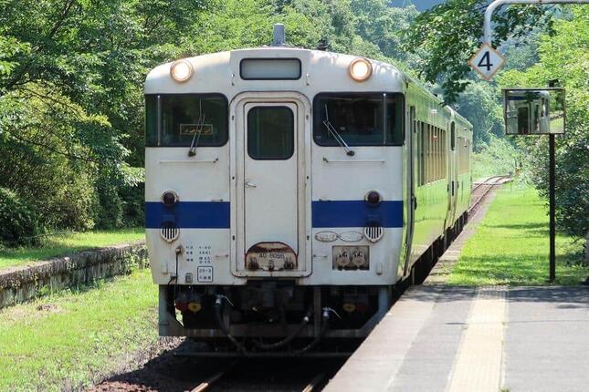 JR九州のキハ40形気動車。新しい観光列車「ふたつ星4047」はキハ40、47形気動車を改造する予定だ