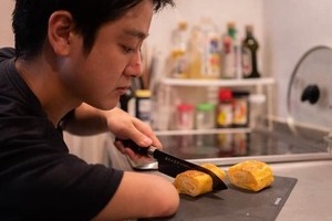 【写真】作り始めたばかりの頃の弁当