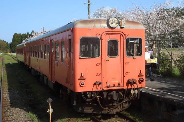 いすみ鉄道のキハ52
