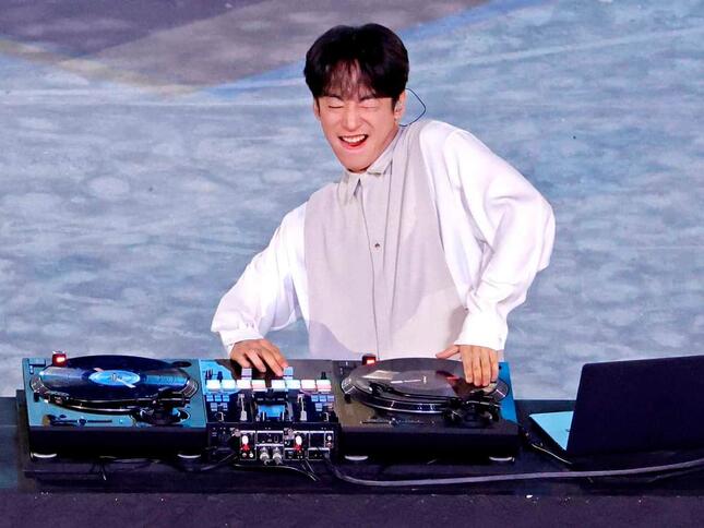 Creepy NutsのDJ松永さん（写真：USA TODAY Sports/ロイター/アフロ）