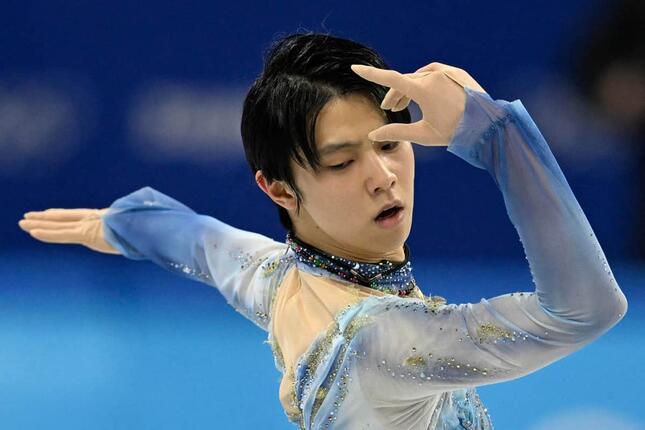 羽生結弦選手（写真：AFP/アフロ）