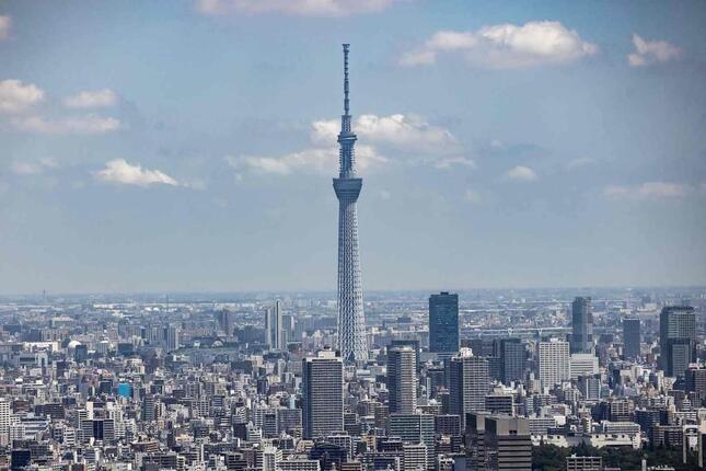 東京スカイツリー（写真：AFP/アフロ）