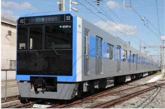 都営三田線の6500形電車（東京都交通局プレスリリースより）