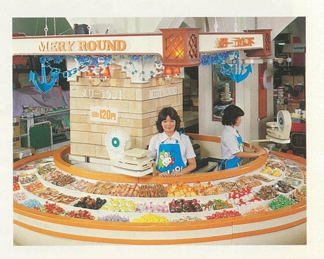 1980年代の売り場（写真提供：松風屋）