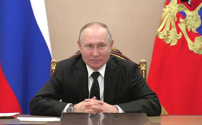 ウラジーミル・プーチン大統領（写真：代表撮影/Russian Look/アフロ）