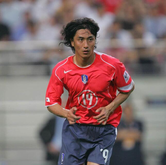 送料無料　安貞桓　韓国代表2006ワールドカップ　ユニフォーム