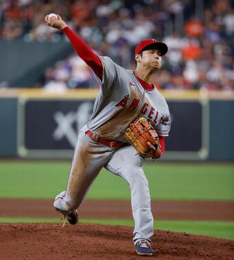 大谷翔平選手（写真：USA TODAY Sports/ロイター/アフロ）