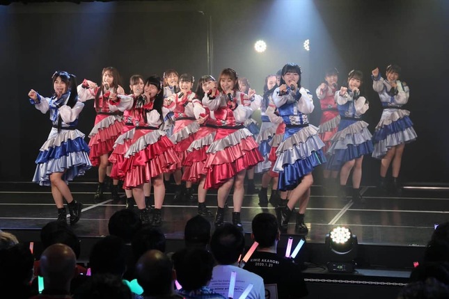 SKE48の「チームS」の新公演「愛を君に、愛を僕に」公演は、SKE48にとって11年ぶりのオリジナル公演だ　（c）2022 Zest, Inc