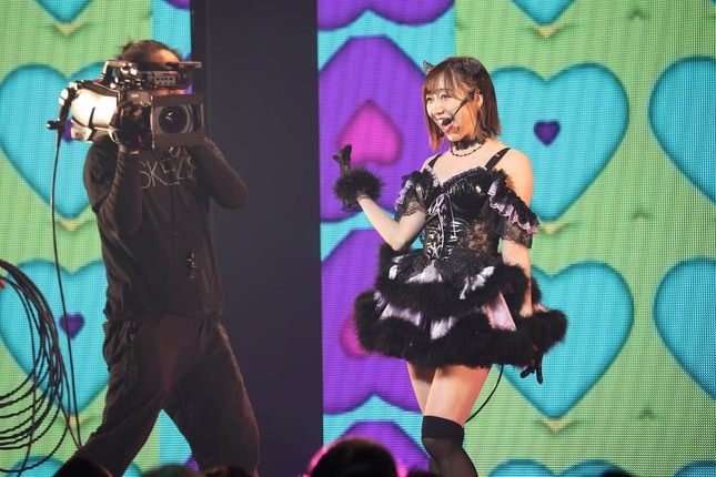 SKE48のコンサートで「わるきー」を披露する須田亜香里さん（20年1月撮影）