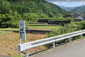 「怖すぎる...」不気味な絵が描かれた謎の看板　誰が何のために？管理団体に真相を聞いた