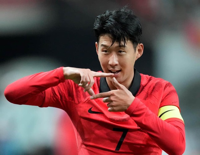 韓国代表FWソン・フンミン選手（写真：AP/アフロ）