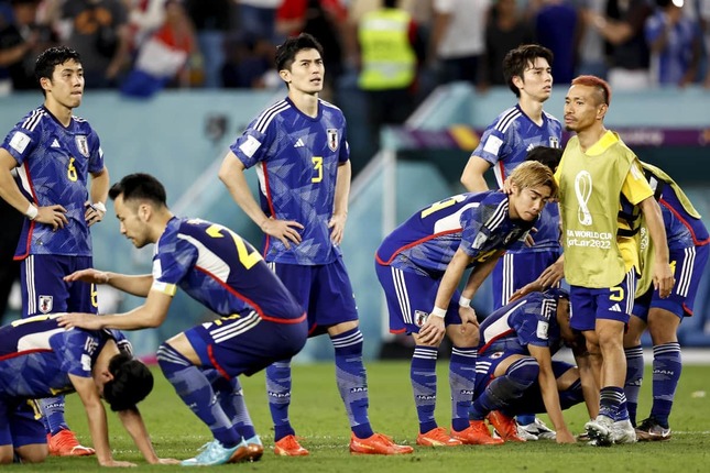 カタールW杯でクロアチアにPK戦の末敗れた日本代表（写真：ANP Photo/アフロ）
