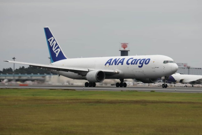 ANAの貨物専用機は東南アジアを中心に運航されている
