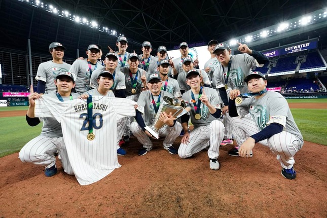 侍ジャパン投手陣（写真：AP/アフロ）
