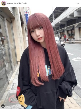 重川茉弥さんのインスタグラム（mayaaa_124）より