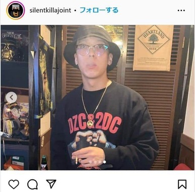 SILENT KILLA JOINTさんのインスタグラム（silentkillajoint）より