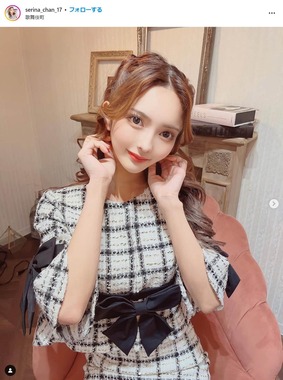 せりにゃさんのインスタグラム（serina_chan_17）より
