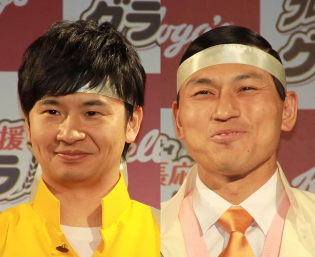 「オードリー」若林正恭さん（左）と春日俊彰さん
