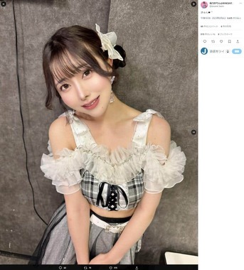 雪乃かりんさんのツイッター（@rincent_karin）より